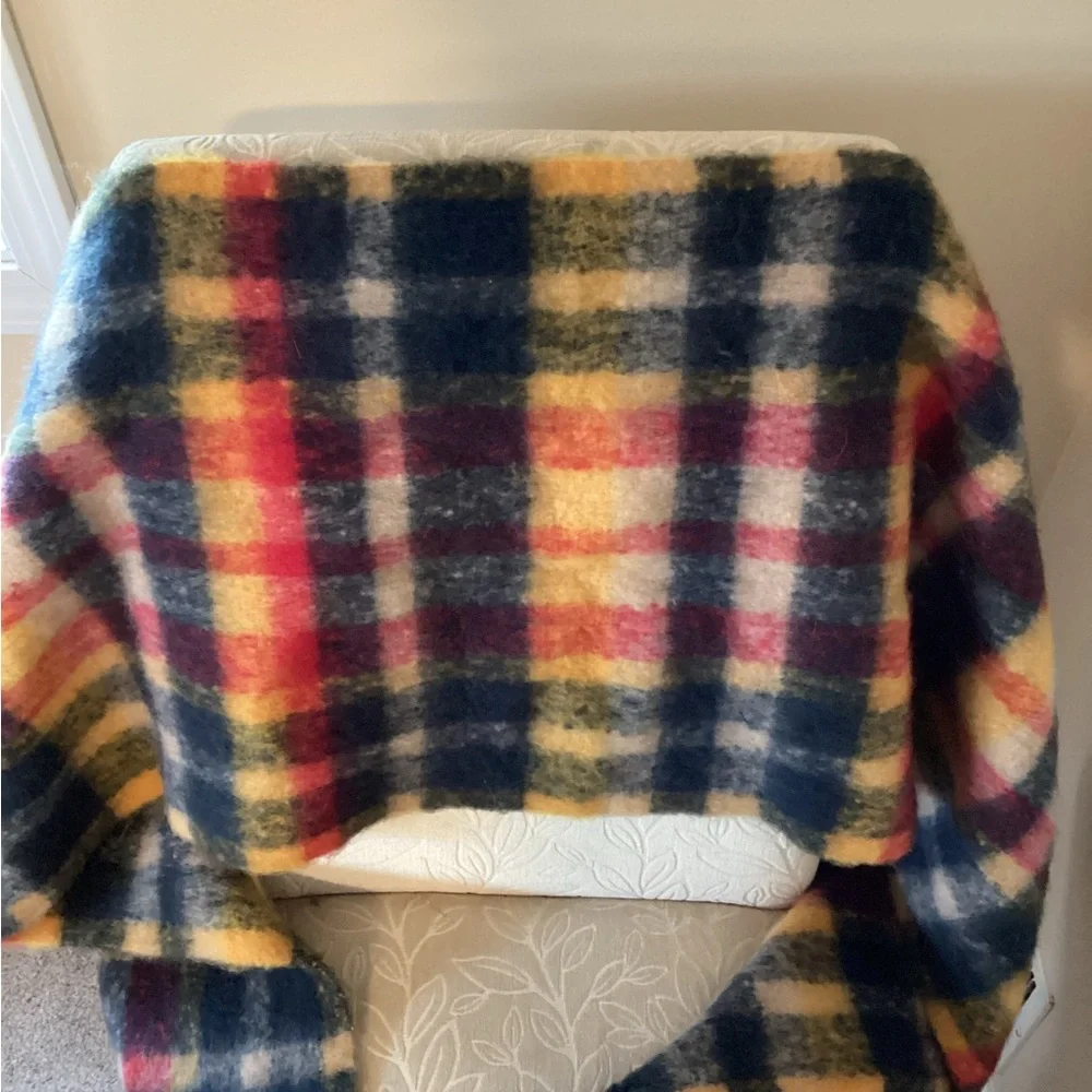 Plaid Multicolor Scarf/Wrap